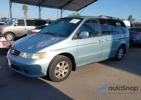 2004 Honda Odyssey Ex-L z USA, uszkodzony, nr VIN 5FNRL18914B034690